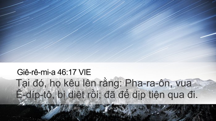 Giê-rê-mi-a 46:17 VIE Bible Verse Image