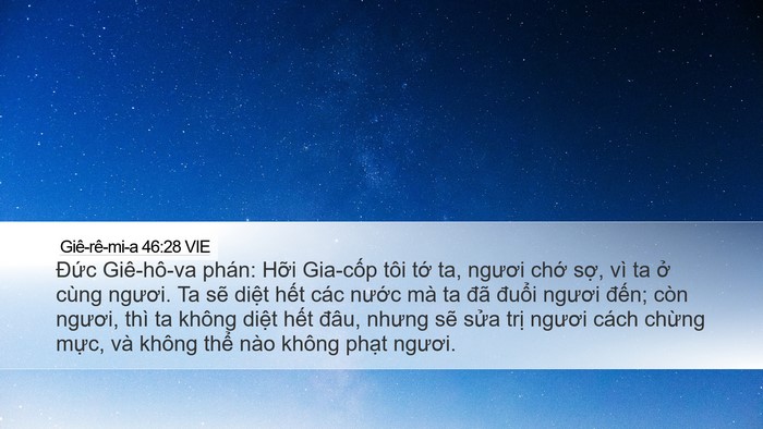 Giê-rê-mi-a 46:28 VIE Bible Verse Image