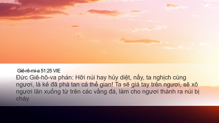Giê-rê-mi-a 51:25 VIE Bible Verse Image