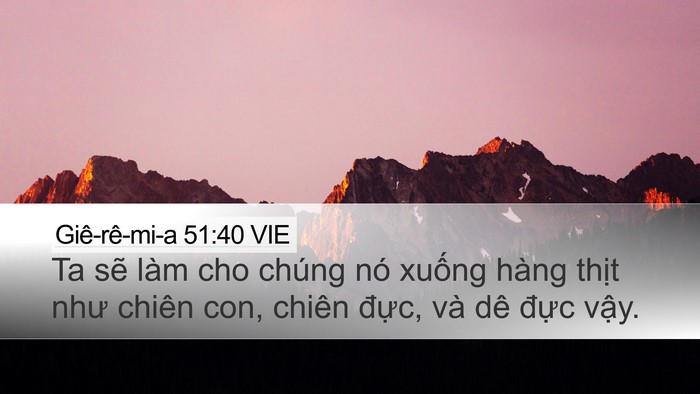 Giê-rê-mi-a 51:40 VIE Bible Verse Image