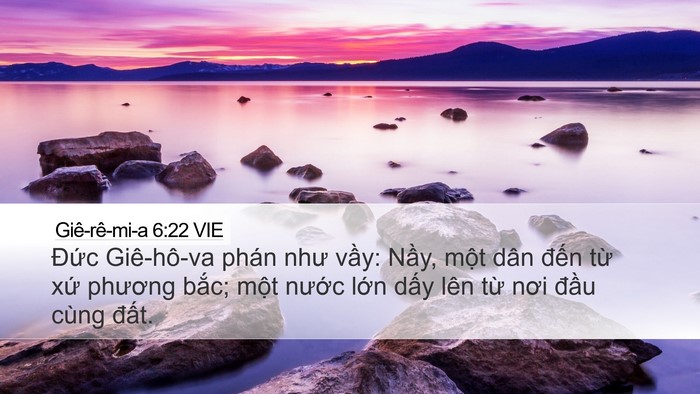 Giê-rê-mi-a 6:22 VIE Bible Verse Image
