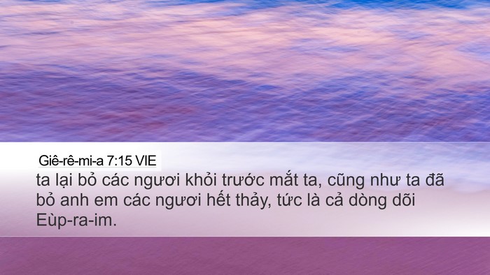 Giê-rê-mi-a 7:15 VIE Bible Verse Image
