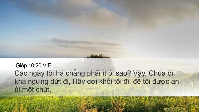 Gióp 10:20 VIE Bible Verse Image