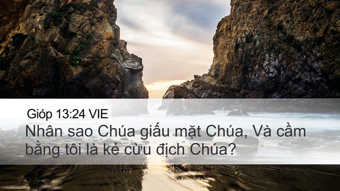 Gióp 13:24 VIE Bible Verse Image