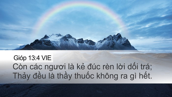 Gióp 13:4 VIE Bible Verse Image
