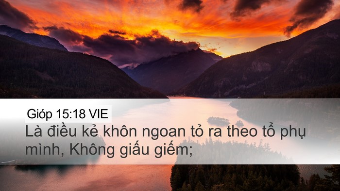Gióp 15:18 VIE Bible Verse Image
