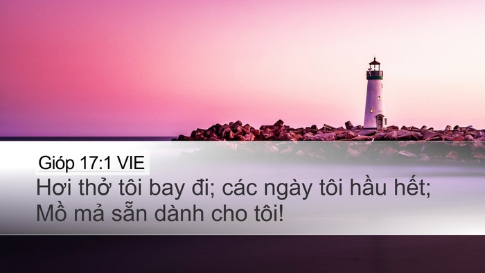 Gióp 17:1 VIE Bible Verse Image