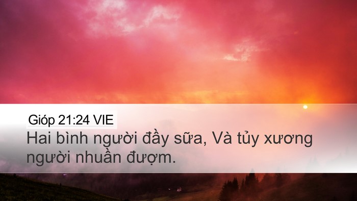 Gióp 21:24 VIE Bible Verse Image