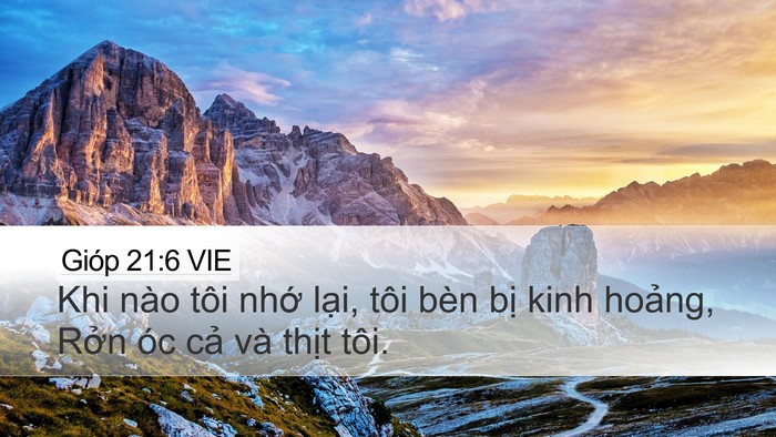 Gióp 21:6 VIE Bible Verse Image