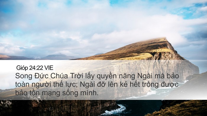 Gióp 24:22 VIE Bible Verse Image