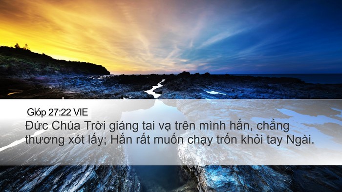 Gióp 27:22 VIE Bible Verse Image
