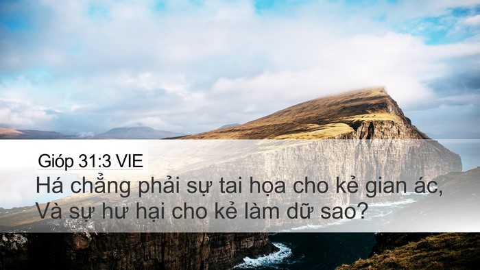 Gióp 31:3 VIE Bible Verse Image