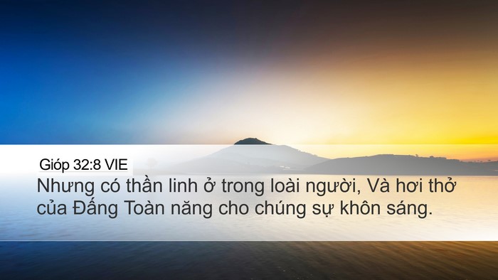Gióp 32:8 VIE Bible Verse Image