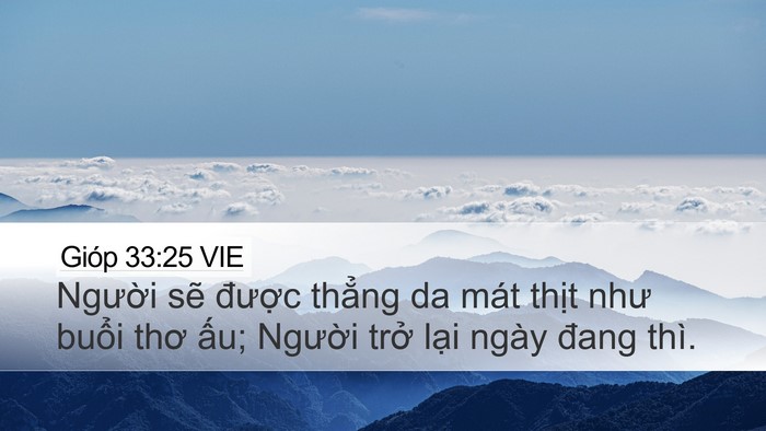 Gióp 33:25 VIE Bible Verse Image