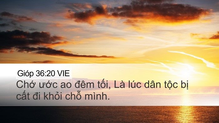 Gióp 36:20 VIE Bible Verse Image