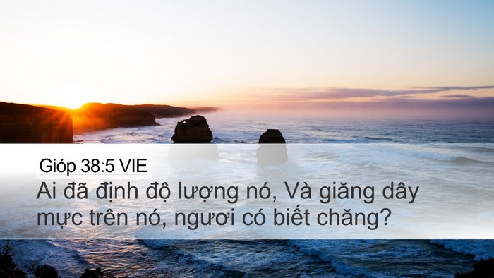 Gióp 38:5 VIE Bible Verse Image