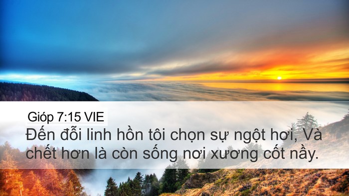 Gióp 7:15 VIE Bible Verse Image