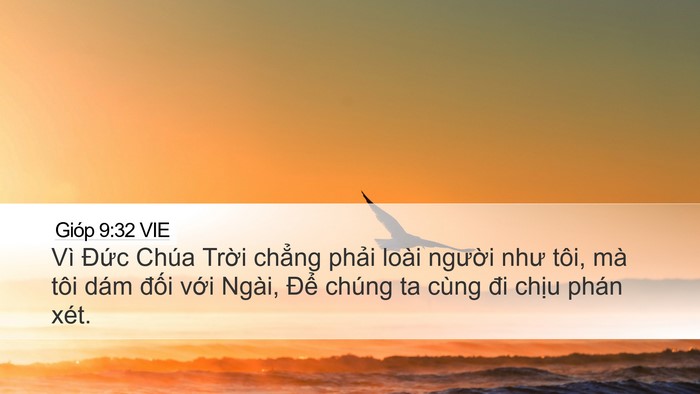 Gióp 9:32 VIE Bible Verse Image