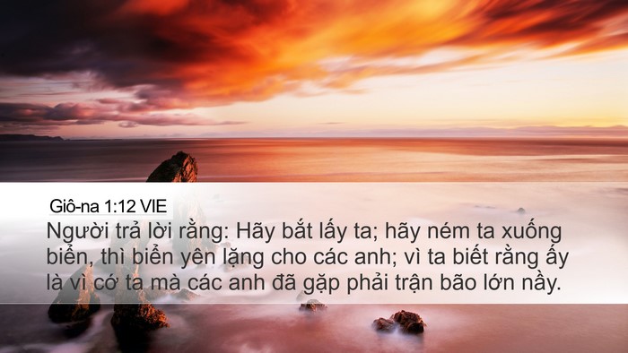Giô-na 1:12 VIE Bible Verse Image