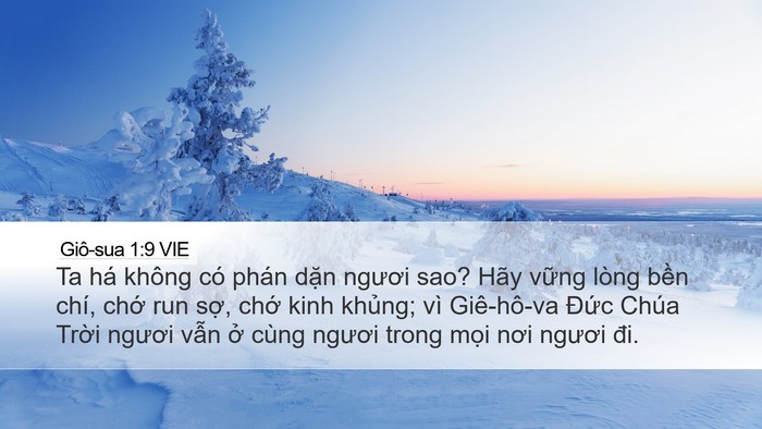 Giô-sua 1:9 VIE Bible Verse Image