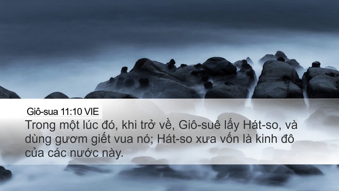 Giô-sua 11:10 VIE Bible Verse Image