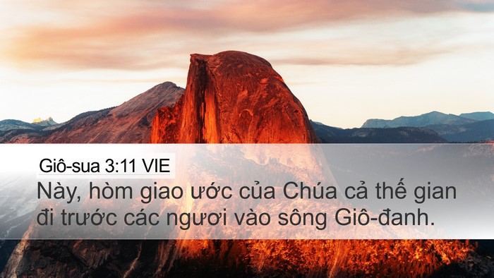 Giô-sua 3:11 VIE Bible Verse Image