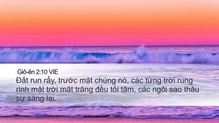 Giô-ên 2:10 VIE Bible Verse Image