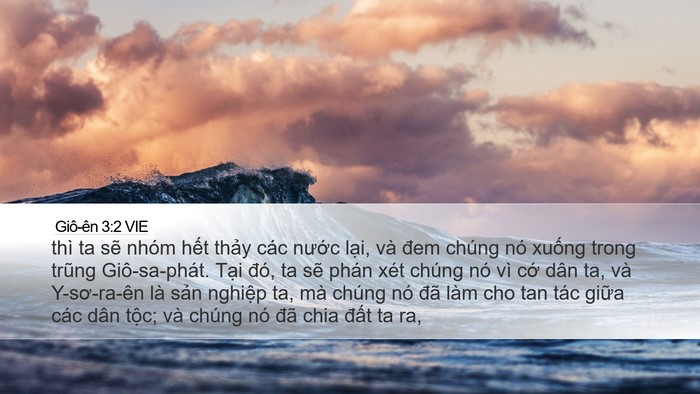 Giô-ên 3:2 VIE Bible Verse Image