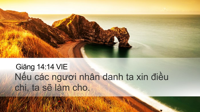 Giăng 14:14 VIE Bible Verse Image
