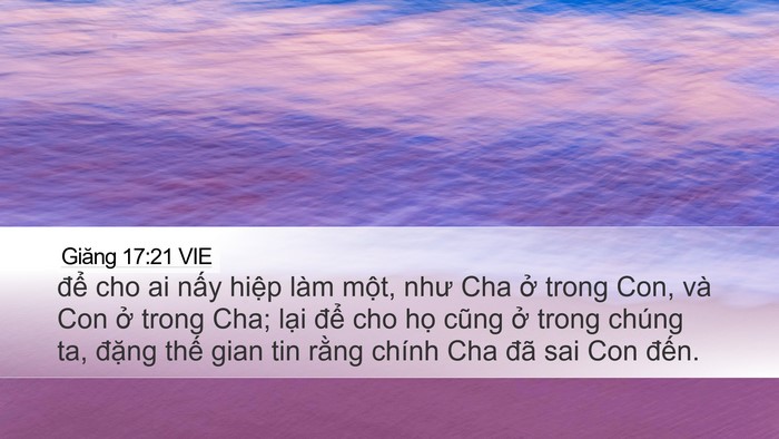 Giăng 17:21 VIE Bible Verse Image