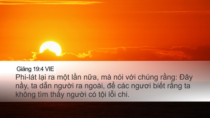 Giăng 19:4 VIE Bible Verse Image