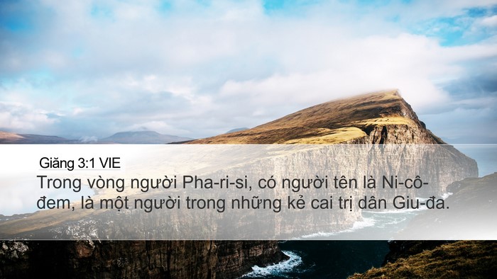 Giăng 3:1 VIE Bible Verse Image