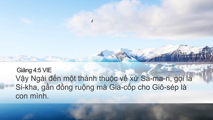 Giăng 4:5 VIE Bible Verse Image