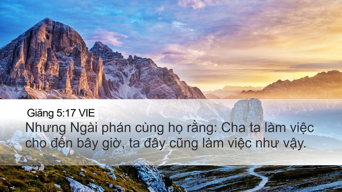Giăng 5:17 VIE Bible Verse Image