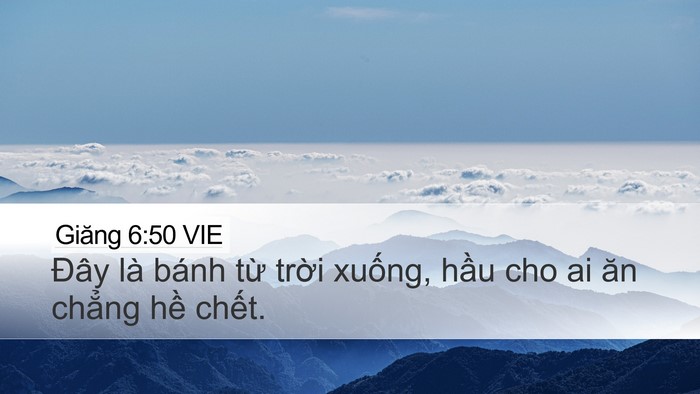 Giăng 6:50 VIE Bible Verse Image