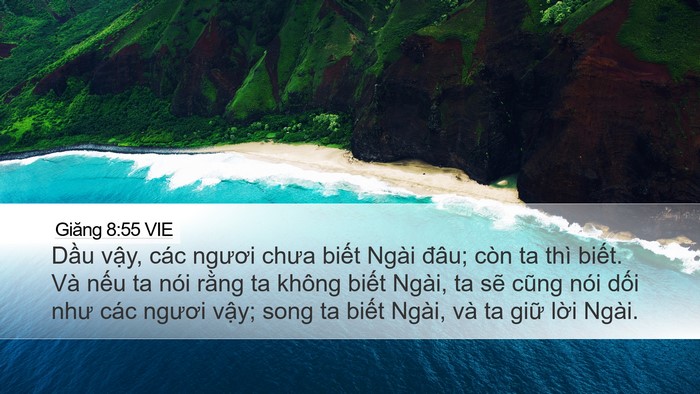 Giăng 8:55 VIE Bible Verse Image