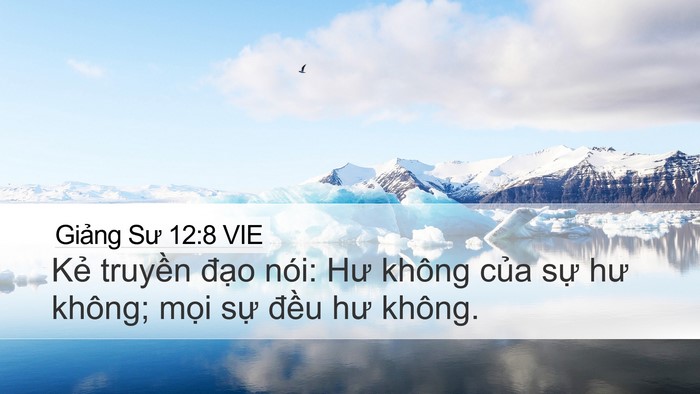 Giảng Sư 12:8 VIE Bible Verse Image