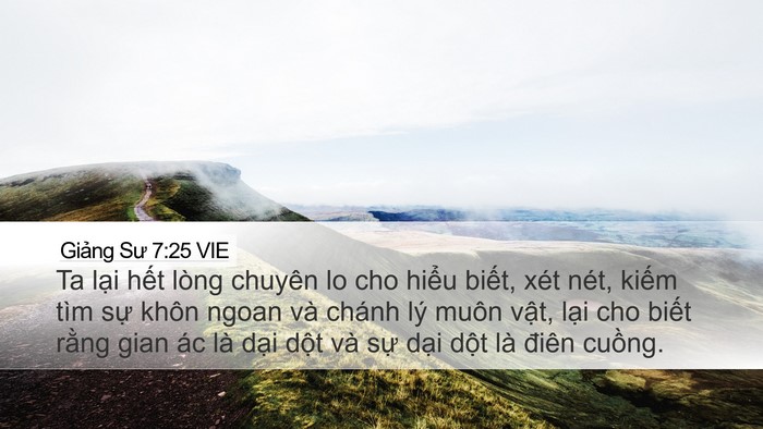 Giảng Sư 7:25 VIE Bible Verse Image