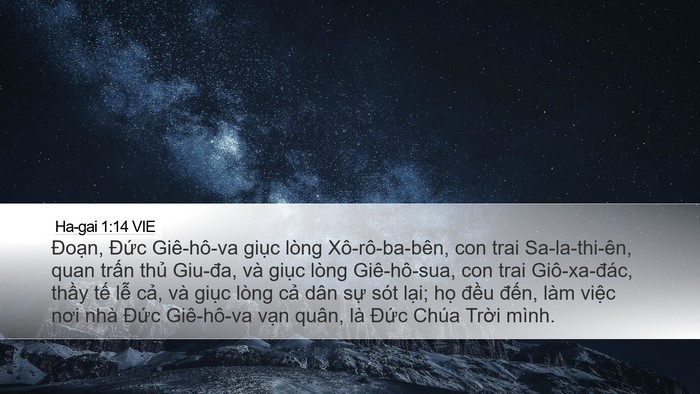 Ha-gai 1:14 VIE Bible Verse Image