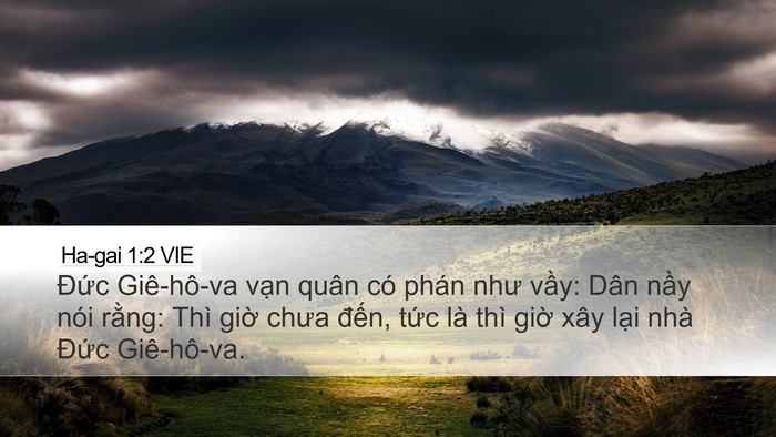 Ha-gai 1:2 VIE Bible Verse Image