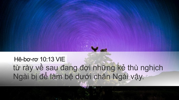 Hê-bơ-rơ 10:13 VIE Bible Verse Image