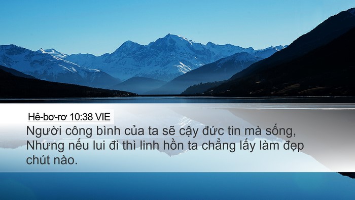 Hê-bơ-rơ 10:38 VIE Bible Verse Image