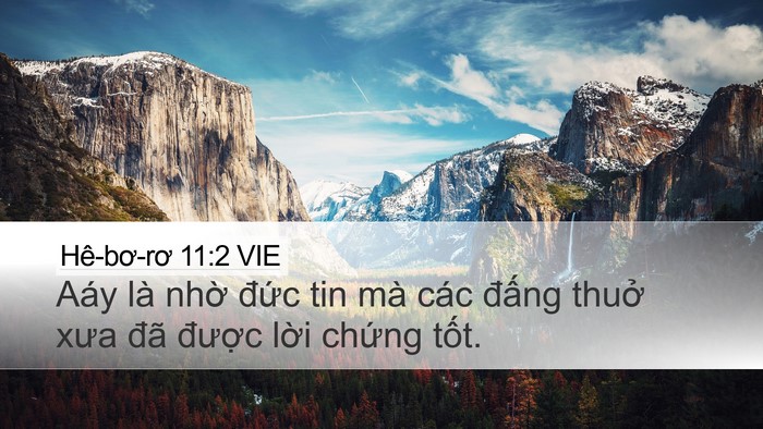 Hê-bơ-rơ 11:2 VIE Bible Verse Image