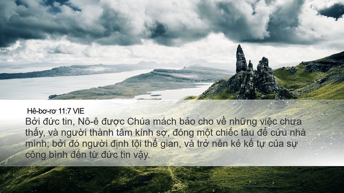 Hê-bơ-rơ 11:7 VIE Bible Verse Image