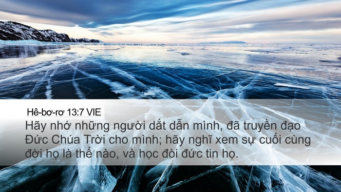 Hê-bơ-rơ 13:7 VIE Bible Verse Image