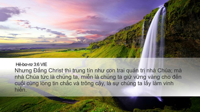 Hê-bơ-rơ 3:6 VIE Bible Verse Image