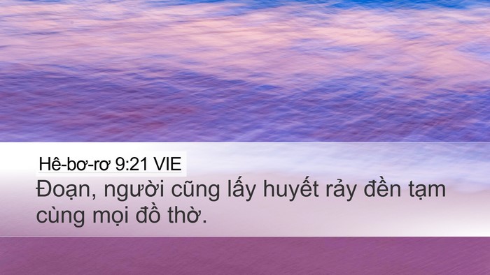 Hê-bơ-rơ 9:21 VIE Bible Verse Image