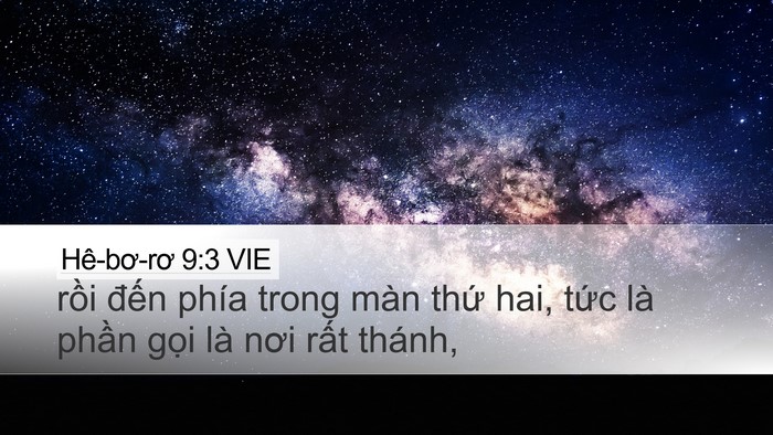 Hê-bơ-rơ 9:3 VIE Bible Verse Image