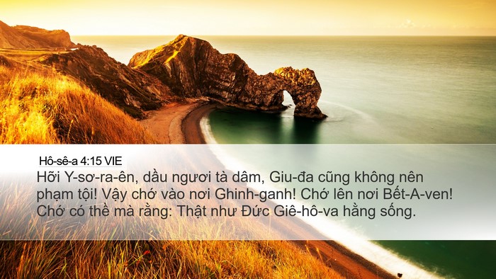 Hô-sê-a 4:15 VIE Bible Verse Image