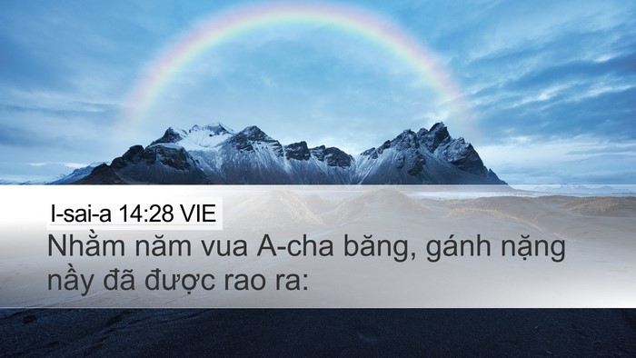 I-sai-a 14:28 VIE Bible Verse Image